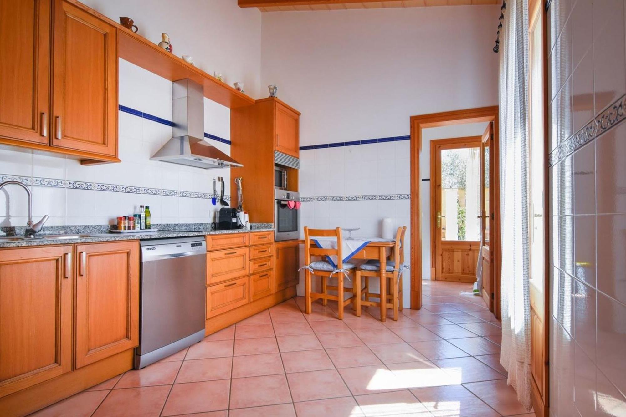 Finca rústica con piscina Cas Padrins de Campos Exterior foto
